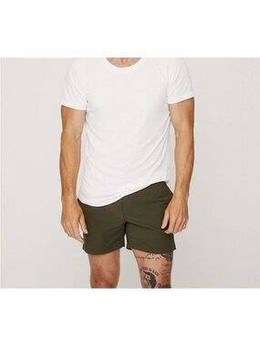 Walter Sky Men's Size S Running Swim Volley Shorts w/ Liner Green WS-S02 V2